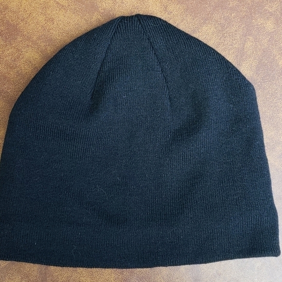 BEANIE Stocking Hat Unused Black Virtec Mfg Advert - Picture 2 of 5